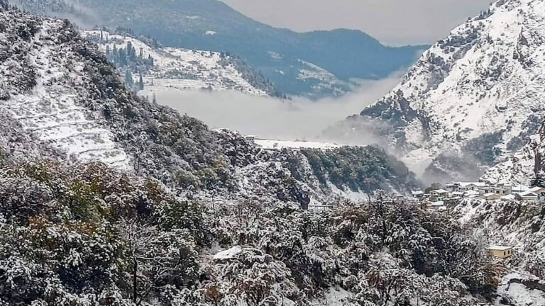Concerns Mount in Kashmir as Absence of Snowfall Leads to Reduction in Water Bodies
