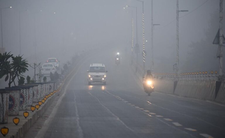 Delhi Records Temperature of 4.8 Degrees Celsius, Orange Alert Issued for Dense Fog Delhi Records Temperature of 4.8 Degrees Celsius, Orange Alert Issued for Dense Fog
