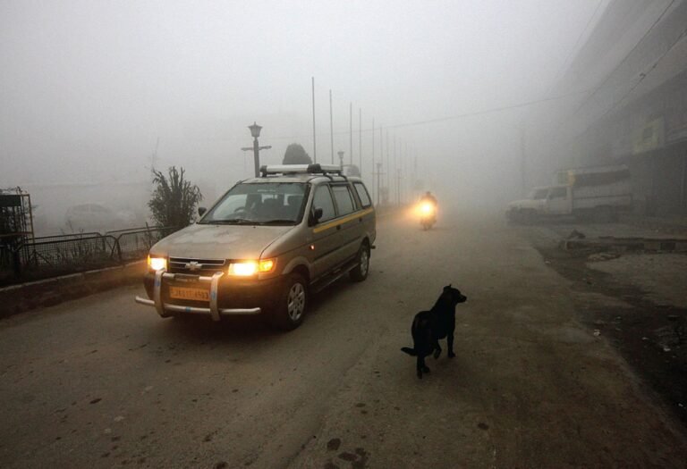 Jammu Shivers as Temperature Plummets, Registers Coldest Night of the Season