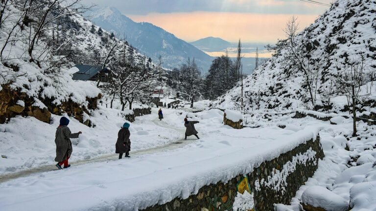 Persisting Sub-Zero Chill Grips Kashmir: No Relief from Intense Cold Wave