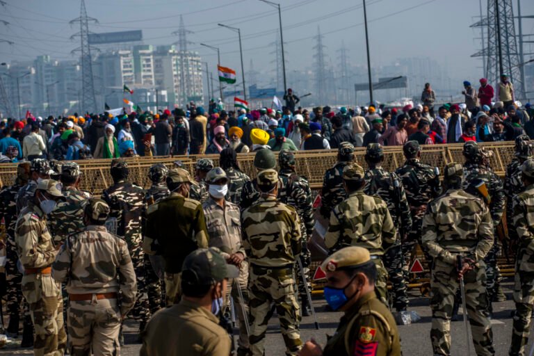 Delhi Tightens Security Amid Farmers’ Determined March