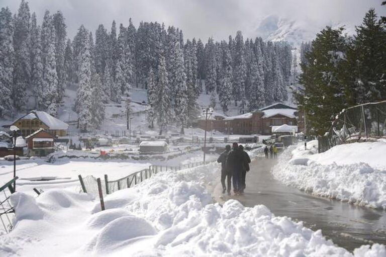 J&K | Season’s First Snowfall In Srinagar