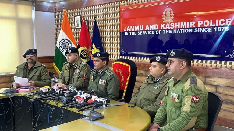 Terrorist Responsible for Killing Two Labourers from Punjab in Srinagar, J&K, Apprehended