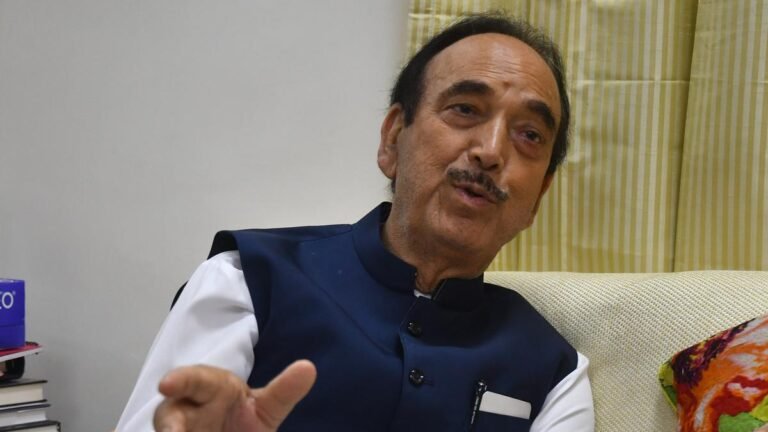 Ghulam Nabi Azad Takes Aim at NC, PDP: ‘Those Accusing Us of Being B Team Were Part of BJP Governments’