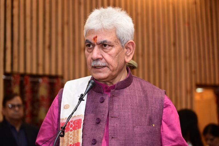 LG Sinha Chairs Review Meeting Of Health & Medical Education Department